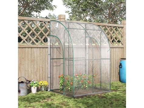 Serre de jardin adossée serre adossée dim 1 43L x 1 18l x 2 12H m 2