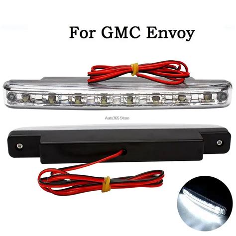 Oferta 1 par de luces de circulación diurna de coche DRL 8 LED DC 12V