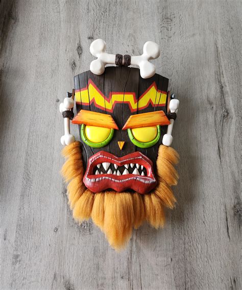 Handmade Uka Uka Mask Crash Bandicoot N Sane Trilogy R Gaming