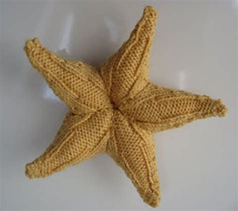 Starfish Knitting Pattern Etsy Knitting Patterns Knitting