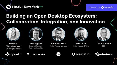 Building An Open Desktop Ecosystem Collaboration Integration And