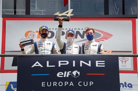 Alpine Elf Europa Cup Laurent Hurgon Et Dani Clos Victorieux