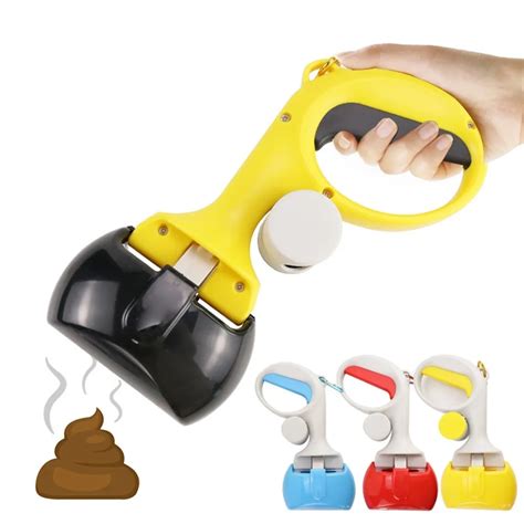 Pet Pooper Scoopers Portable Shovel Pick Up Cat Dog Poop Waste Toilet