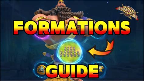 Formations Armaments And Inscriptions Guide Rise Of Kingdoms Youtube