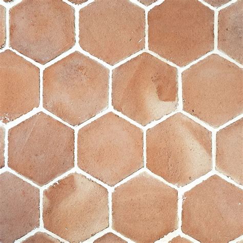 Terra Villa Red Hex Matte Terracotta Tile Tilebar