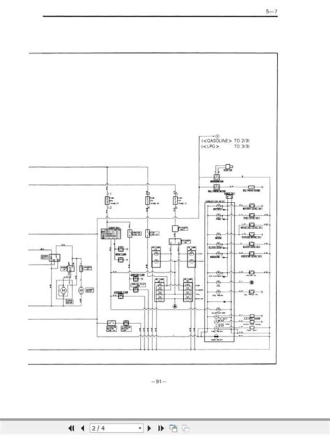 Toyota Forklift Fg To Fg Fd To Fd Wiring Diagram