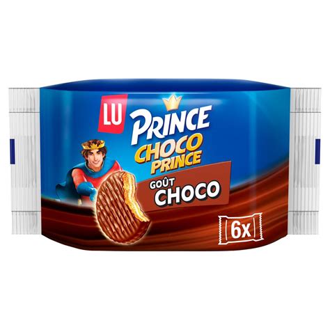 Lu Prince Choco Prince Koekjes Chocolade G Carrefour Site