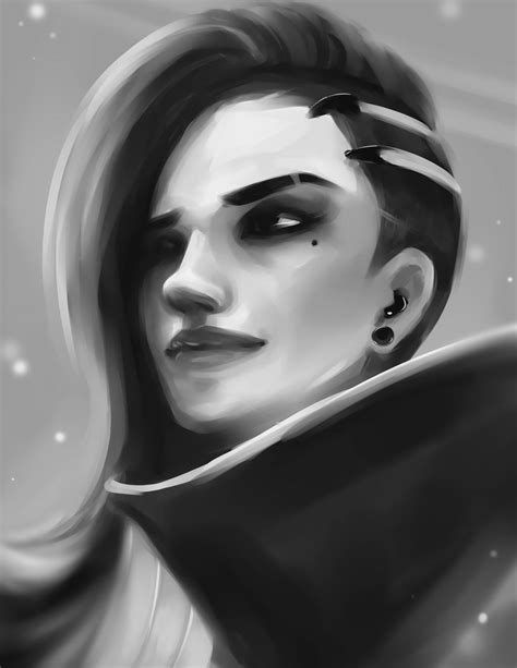 Overwatch Sombra Portrait By Pooksicle On Deviantart