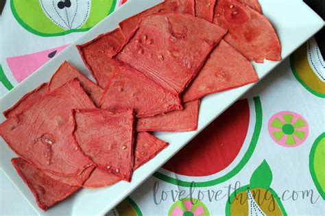 How To Dehydrate Watermelon Yes You Really Can Its A Lovelove Thing