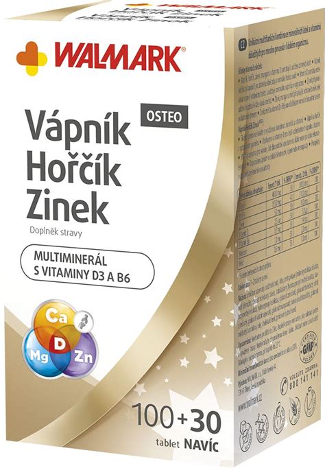 Walmark V Pn K Ho K Zinek Osteo Tablet V Noce