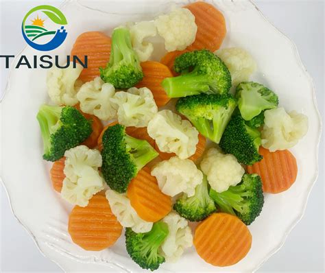 Frozen Vegetables IQF California Blend Frozen Mixed Vegetables With