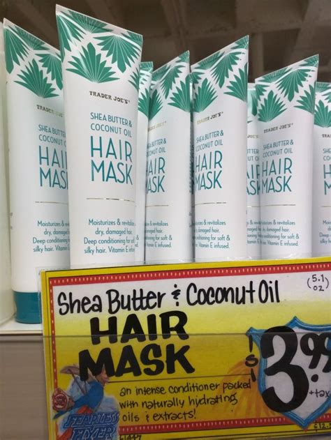 Trader Joes Shea Butter And Coconut Oil Hair Mask