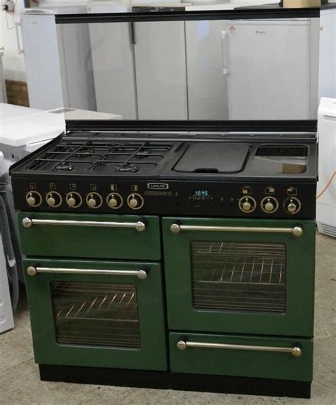 Leisure Rangemaster Range Cooker Classic 110cm Gas & Electric Duel Fuel in Green & Black | in ...