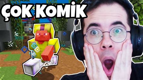 Hİlecİ Ile KapiŞtim Efsane Komik 😂 Minecraft Bedwars Youtube