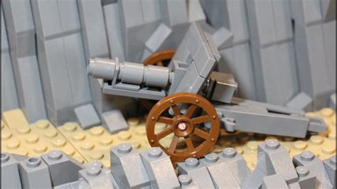 LEGO Battlefield 1 Custom World War 1 Field Gun Kit Update 2 YouTube