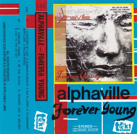 Alphaville - Forever Young (1991, Cassette) | Discogs