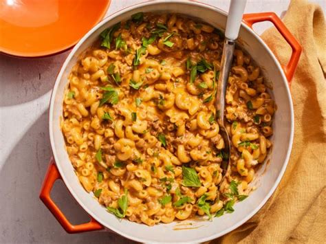 One Pot Cheeseburger Macaroni Recipe Food Network Kitchen Food Network