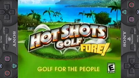 Hot Shots Golf Fore Golf For The People Sony Playstation 2ps2