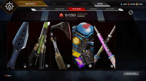 How To Get Heirlooms In Apex Legends Heirloom Shards Pack Calculator