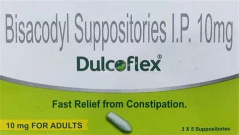 Dulcoflex Mg Suppositories At Best Price In Mumbai By Grameen Pharma