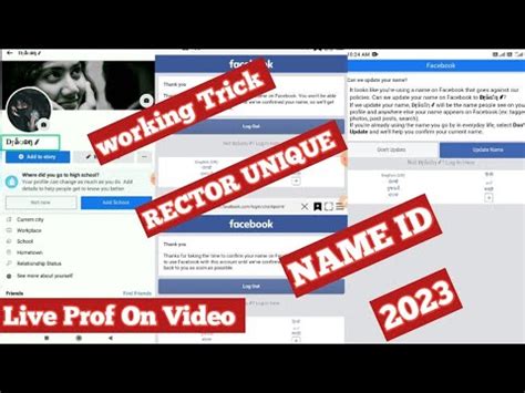 Facebook Unique Name Account 2022 How To Make Unik Name FB Account