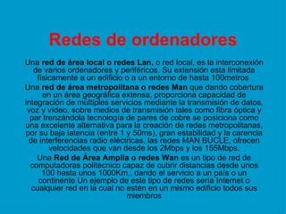 Redes De Ordenadores Ppt Por Ruben Gonzalez 4c PPT