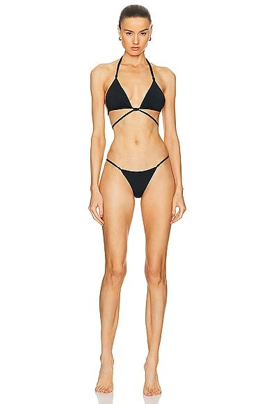 Maygel Coronel Brio Bikini Set In Black FWRD