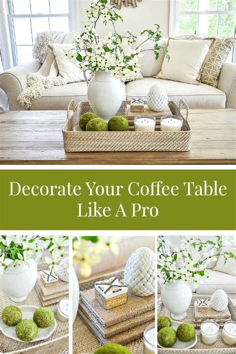 How To Decorate A Coffee Table Tray Hometoplants