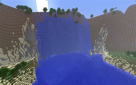 Waterfall Of Awesomeness Survival Minecraft Map