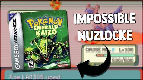 Pokemon Emerald Kaizo NUZLOCKE Extreme Emerald YouTube