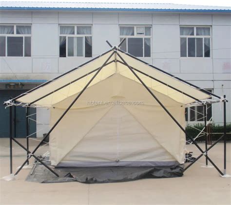 White Duck Outdoors Complete Canvas Wall Tent With Steel Frame And Pvc