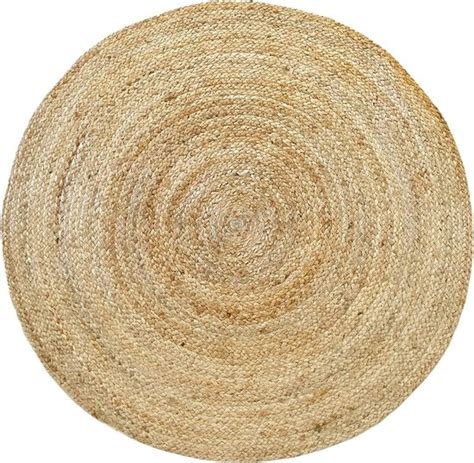 Natuurlijk Vloerkleed Rond Vloerkleed Van Jute 100 Natuurlijk Tapijt