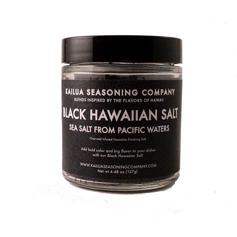 Black Hawaiian Sea Salt — Kailua Seasoning Company