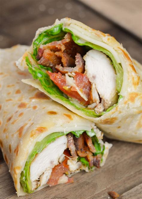 Chicken Caesar Wrap Maebells