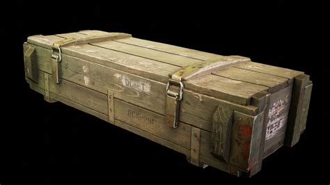 ArtStation - Military box | Game Assets