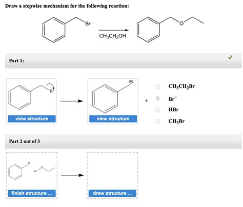 Draw The Stepwise Mechanism For The Following Reaction