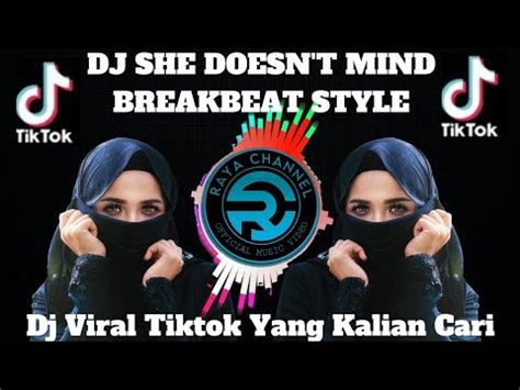 DJ SHE DOESN T MIND BREAKBEAT STYLE VIRAL TIK TOK TERBARU 2023 Dj Alfy