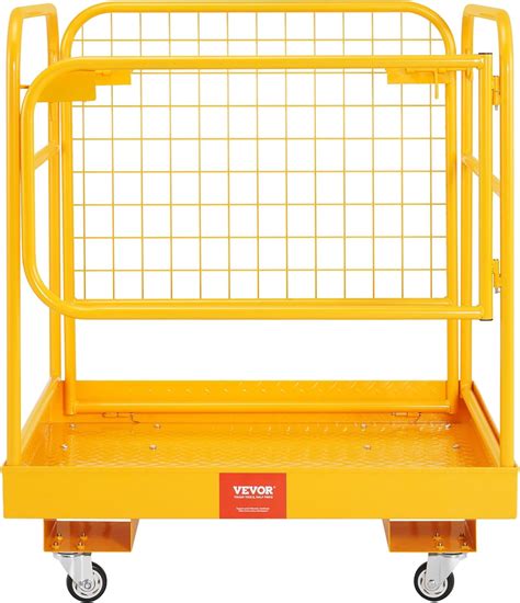 Vevor Forklift Safety Cage 36 X 36 Inches Forklift Man Basket 1200