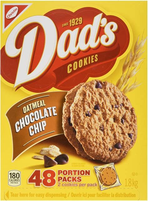 Dads Chocolate Chip Cookies 48 Pack 18 Kilogram Amazonca Grocery And Gourmet Food