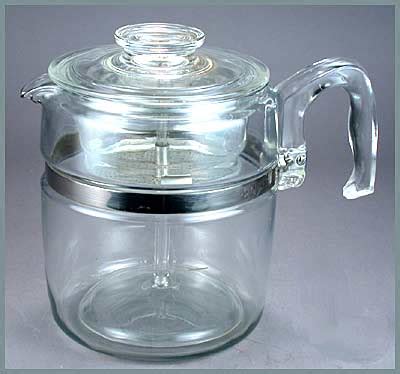 Vintage Pyrex glass percolator - Best Coffee Percolators & Espresso ...