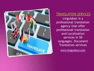 Ppt Hiring A Certified Spanish Translation Agency Has Major