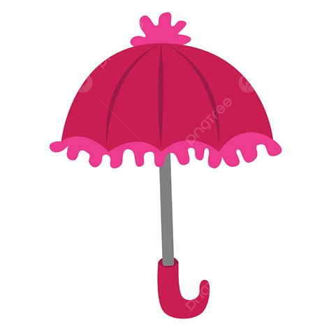 Pink Umbrella Clipart Vector Pink Umbrella Illustration Vector On White Background