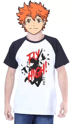 Haikyuu Camiseta Shoyo Hinata Camisa Voe Anime Algod O