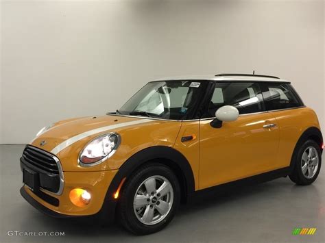 Volcanic Orange 2017 Mini Hardtop Cooper 2 Door Exterior Photo