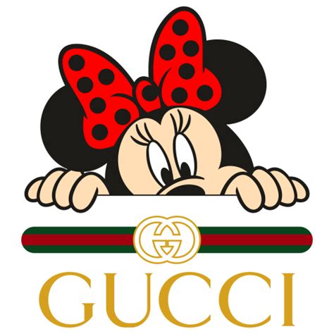 Minnie Mouse Gucci Logo Svg File Available For Instant Download Online