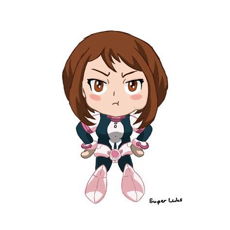 Angry Ochaco Uraraka by SuperLuks on DeviantArt