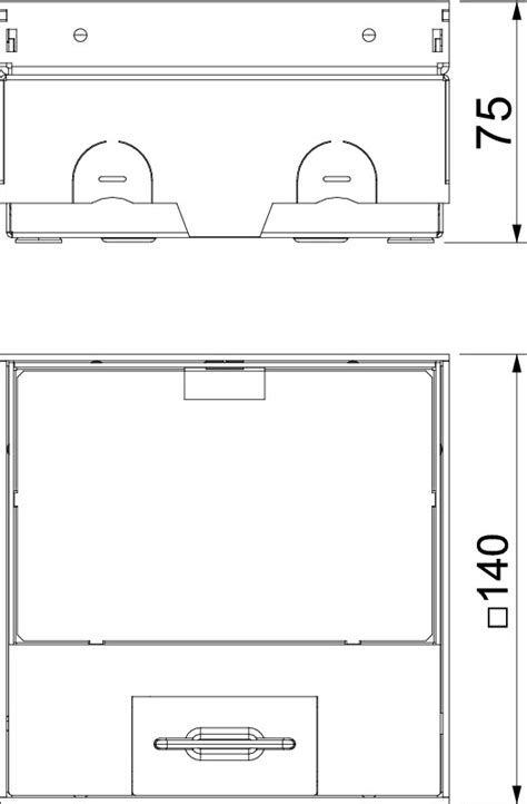 Udhome One Floor Socket With Floor Covering Recess Nf Socket