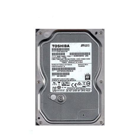 Toshiba Disque Dur Interne 500GB 500GO 7200Tr Min SATA HDD 3 5