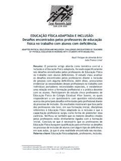 EDUCAÇÃO FÍSICA ADAPTADA E INCLUSÃO educa 199 195 o f 205 sica