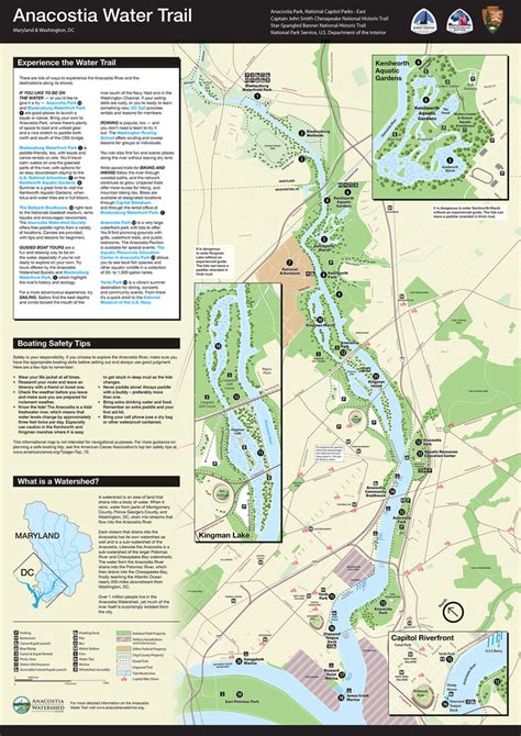 Anacostia Watershed Society Debuts Water Trail Map and Guide for the ...